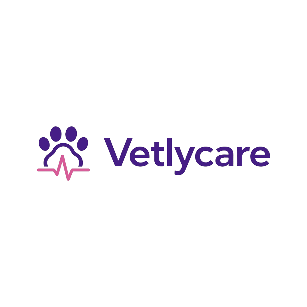 Logotipo horizontal de Vetlycare sobre transparente